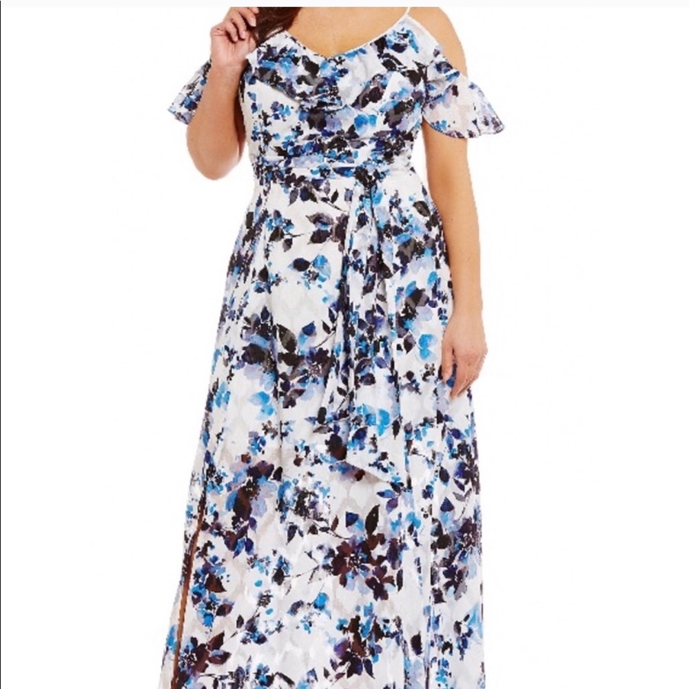 Eliza j cold shoulder dress